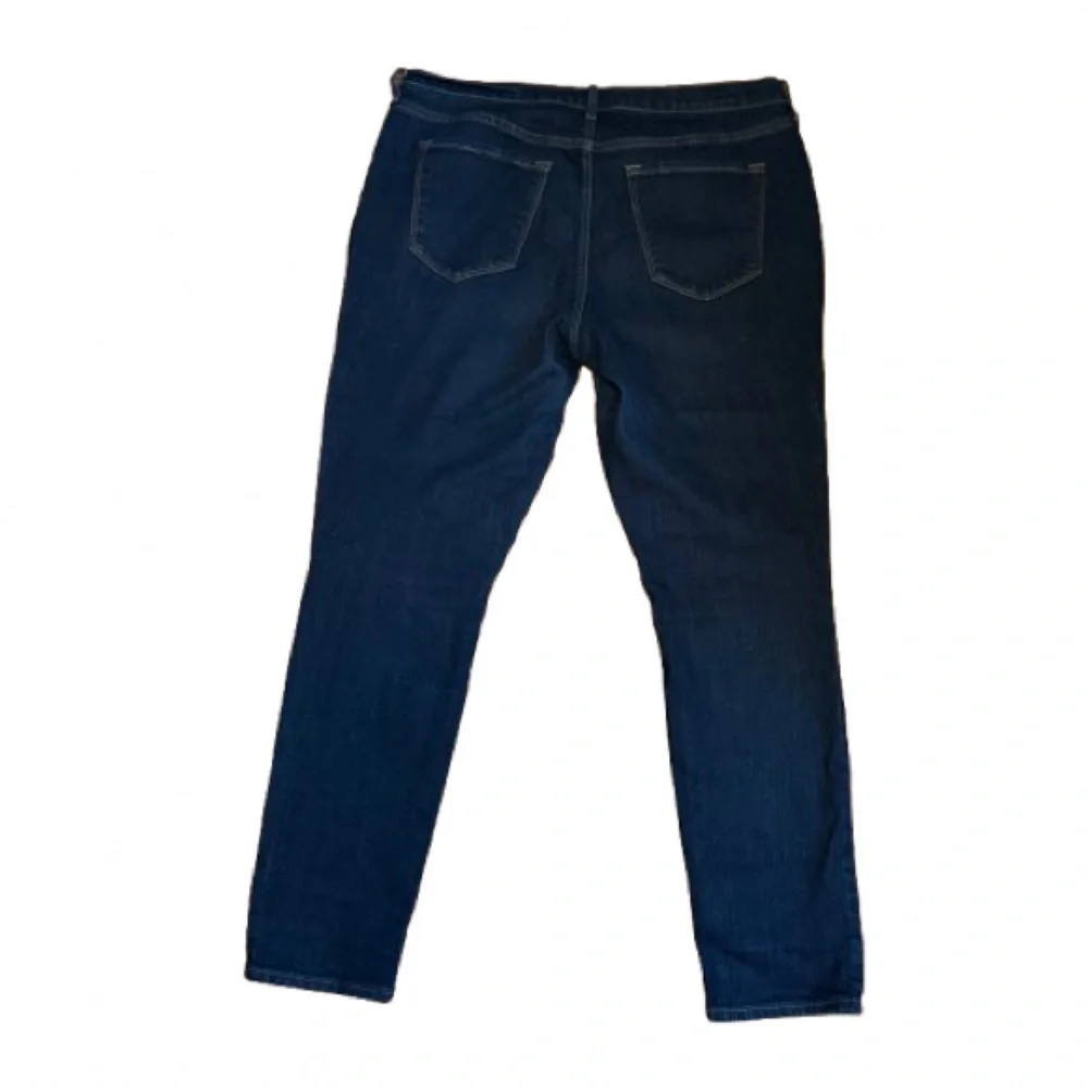 Old Navy Curvy Skinny Dark Wash Stretch Jeans | Women’s Size 14